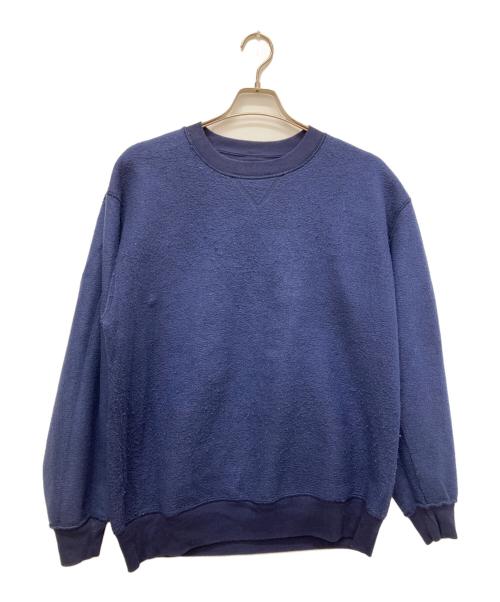 RUSSELL（ラッセル）RUSSELL (ラッセル) プリントスウェット ネイビー サイズ:Lの古着・服飾アイテム