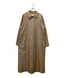TODAYFUL（トゥデイフル）の古着「Soutiencollar Twill Coat」｜ベージュ