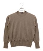YLEVEイレーヴ）の古着「ウールシルクカシミヤニット」｜ブラウン