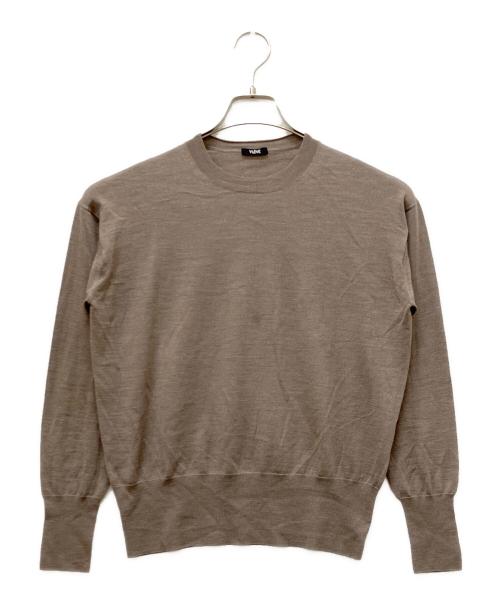 YLEVE（イレーヴ）YLEVE (イレーヴ) ウールシルクカシミヤニット ブラウン サイズ:Freeの古着・服飾アイテム