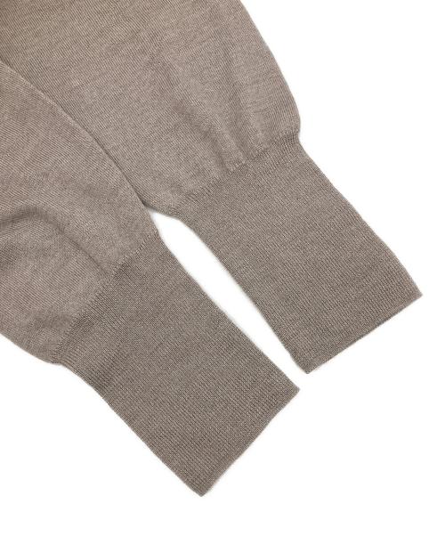 YLEVE（イレーヴ）YLEVE (イレーヴ) ウールシルクカシミヤニット ブラウン サイズ:Freeの古着・服飾アイテム