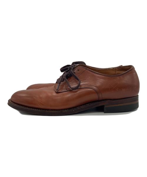 Alden（オールデン）Alden (オールデン) DRESSTERIOR (ドレステリア) ミリタリーラストプレーントゥシューズ ブラウン サイズ:7 1/2の古着・服飾アイテム