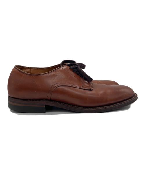 Alden（オールデン）Alden (オールデン) DRESSTERIOR (ドレステリア) ミリタリーラストプレーントゥシューズ ブラウン サイズ:7 1/2の古着・服飾アイテム