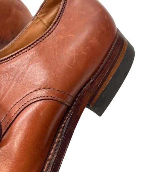 Alden（オールデン）Alden (オールデン) DRESSTERIOR (ドレステリア) ミリタリーラストプレーントゥシューズ ブラウン サイズ:7 1/2の古着・服飾アイテム