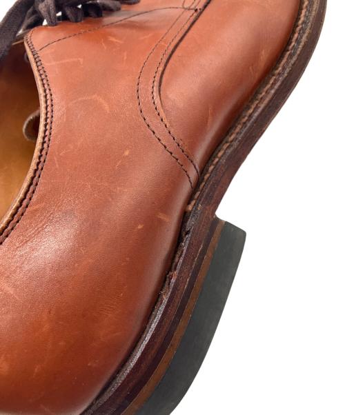 Alden（オールデン）Alden (オールデン) DRESSTERIOR (ドレステリア) ミリタリーラストプレーントゥシューズ ブラウン サイズ:7 1/2の古着・服飾アイテム