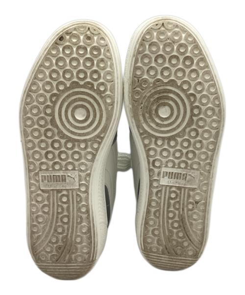 PUMA（プーマ）PUMA (プーマ) PUMA PALERMO WIDE LACE METALLIC シルバー サイズ:24.5cmの古着・服飾アイテム