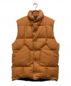 BEAMS PLUS×SIERRA DESIGNSビームスプラス×シエラデザインズ）の古着「ダウンベスト」｜オレンジ