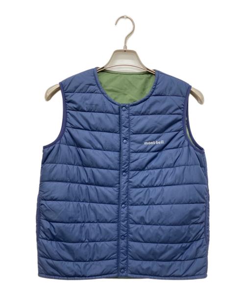 mont-bell（モンベル）mont-bell (モンベル) サーマラップ ラウンドネックベスト ネイビー サイズ:160の古着・服飾アイテム