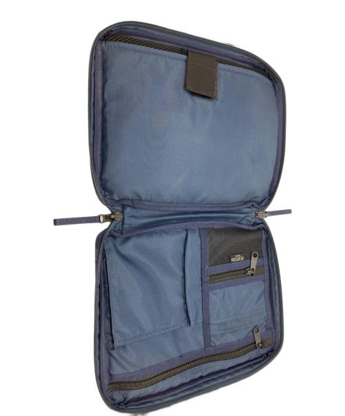 PORTER（ポーター）PORTER (ポーター) マルチケース ネイビー×グリーンの古着・服飾アイテム