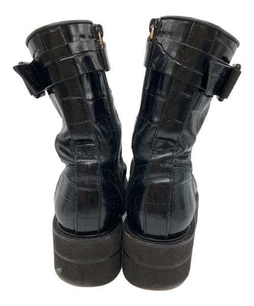 STUART WEITZMAN（スチュアートワイツマン）STUART WEITZMAN (スチュアートワイツマン) ショートブーツ ブラック サイズ:36 1/2の古着・服飾アイテム