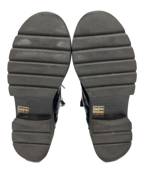 STUART WEITZMAN（スチュアートワイツマン）STUART WEITZMAN (スチュアートワイツマン) ショートブーツ ブラック サイズ:36 1/2の古着・服飾アイテム