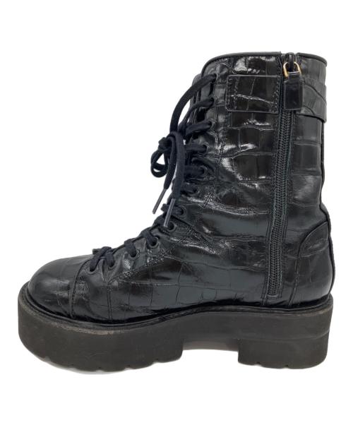 STUART WEITZMAN（スチュアートワイツマン）STUART WEITZMAN (スチュアートワイツマン) ショートブーツ ブラック サイズ:36 1/2の古着・服飾アイテム