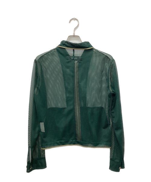 COMME des GARCONS HOMME PLUS（コムデギャルソンオムプリュス）COMME des GARCONS HOMME PLUS (コムデギャルソンオムプリュス) 96SSリフレクター期メッシュジャケット グリーン サイズ:Mの古着・服飾アイテム