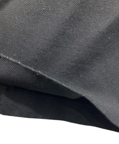 CEDARWOOD（シダーウッド）CEDARWOOD (シダーウッド) ウールギャバジン ブーツカット トラウザーズ ブラック サイズ:44の古着・服飾アイテム