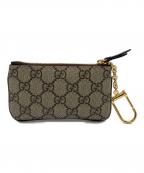 GUCCIグッチ）の古着「GGスプリーム オフディア コインケース」｜ブラウン