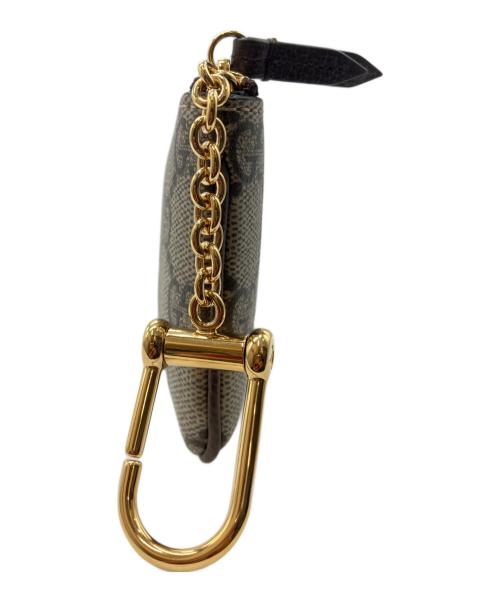 GUCCI（グッチ）GUCCI (グッチ) GGスプリーム オフディア コインケース ブラウンの古着・服飾アイテム