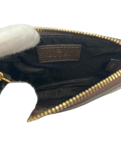 GUCCI（グッチ）GUCCI (グッチ) GGスプリーム オフディア コインケース ブラウンの古着・服飾アイテム