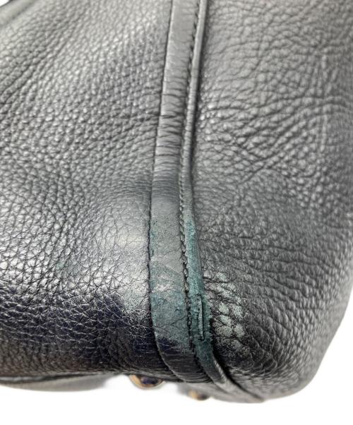 GUCCI（グッチ）GUCCI (グッチ) ソーホー インターロッキングGハンドバッグ ブラックの古着・服飾アイテム