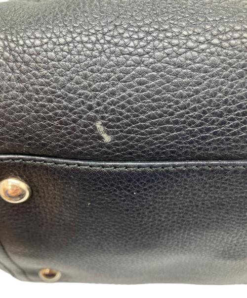 GUCCI（グッチ）GUCCI (グッチ) ソーホー インターロッキングGハンドバッグ ブラックの古着・服飾アイテム