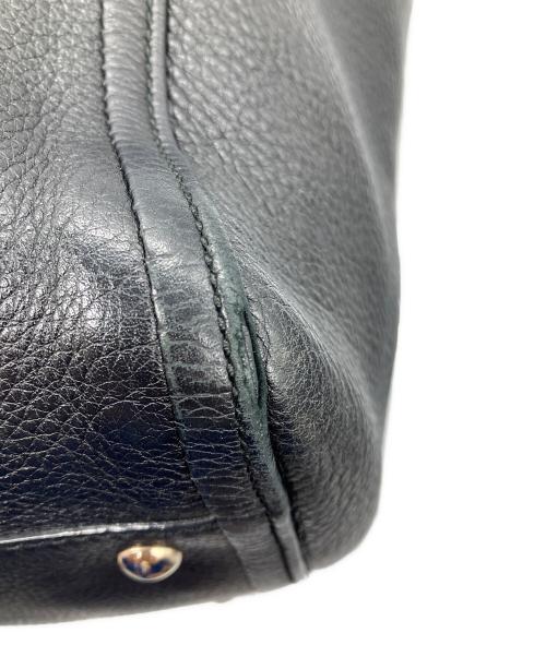 GUCCI（グッチ）GUCCI (グッチ) ソーホー インターロッキングGハンドバッグ ブラックの古着・服飾アイテム