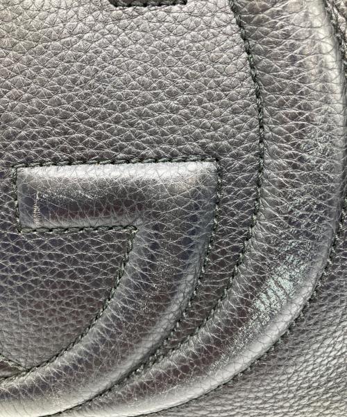GUCCI（グッチ）GUCCI (グッチ) ソーホー インターロッキングGハンドバッグ ブラックの古着・服飾アイテム