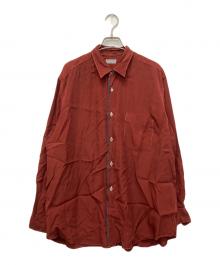 COMME des GARCONS HOMME（コムデギャルソン オム）の古着「90'sレーヨンシャツ」｜オレンジ