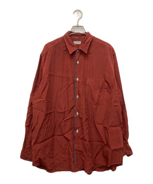 COMME des GARCONS HOMME（コムデギャルソン オム）COMME des GARCONS HOMME (コムデギャルソン オム) 90'sレーヨンシャツ オレンジ サイズ:表記なしの古着・服飾アイテム