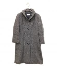 FOUR CARD（フォーカード）の古着「カシミヤコート」｜ブラック