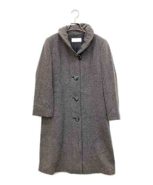 FOUR CARD（フォーカード）FOUR CARD (フォーカード) カシミヤコート ブラック サイズ:Mの古着・服飾アイテム
