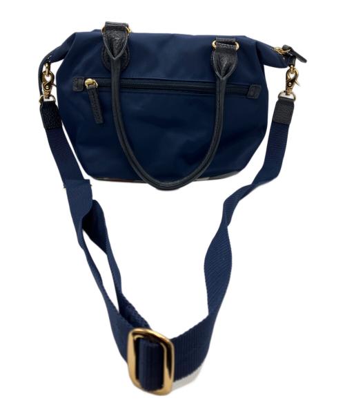 BLUE LABEL CRESTBRIDGE（ブルーレーベルクレストブリッジ）BLUE LABEL CRESTBRIDGE (ブルーレーベルクレストブリッジ) ナイロン2wayバッグ ネイビーの古着・服飾アイテム