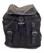 PRADAプラダ）の古着「ナイロンミニリュック」｜ブラウン