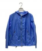 PRADAプラダ）の古着「トライアングルロゴナイロンジャケット」｜ブルー