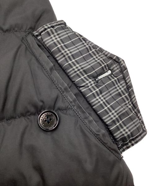 BURBERRY BLACK LABEL（バーバリーブラックレーベル）BURBERRY BLACK LABEL (バーバリーブラックレーベル) ダウンコート ブラック サイズ:Lの古着・服飾アイテム
