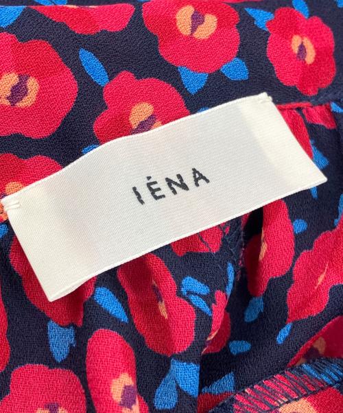 IENA（イエナ）IENA (イエナ) レトロフラワーティアードワンピース レッド サイズ:Mの古着・服飾アイテム