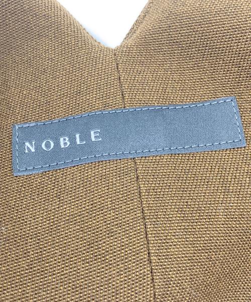 Noble（ノーブル）Noble (ノーブル) ウールウエストシェイプジャンスカ ブラウン サイズ:表記なしの古着・服飾アイテム