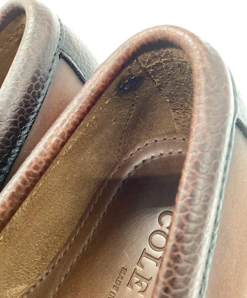 COLE HAAN（コールハーン）COLE HAAN (コールハーン) USA製キルトタッセルローファー ブラウン サイズ:8 1/2の古着・服飾アイテム