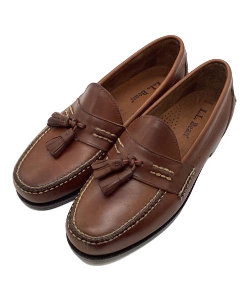 L.L.Bean（エルエルビーン）L.L.Bean (エルエルビーン) タッセルローファー ブラウン サイズ:8 1/2の古着・服飾アイテム