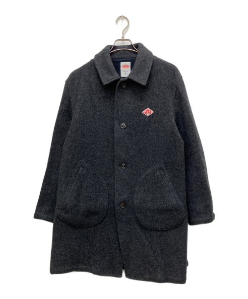 DANTON（ダントン）DANTON (ダントン) ウールモッサコート ブラック サイズ:40の古着・服飾アイテム