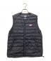 DANTON（ダントン）の古着「INNER DOWN VEST」｜ブラック