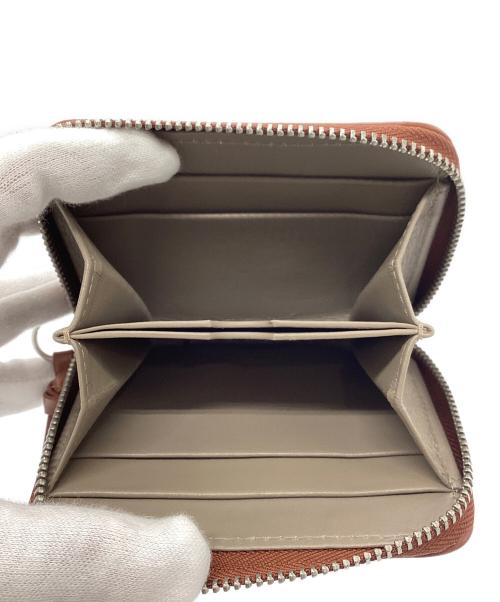 DRIES VAN NOTEN（ドリスヴァンノッテン）DRIES VAN NOTEN (ドリスヴァンノッテン) SMALL ZIP-AROUND WALLET ブラウンの古着・服飾アイテム