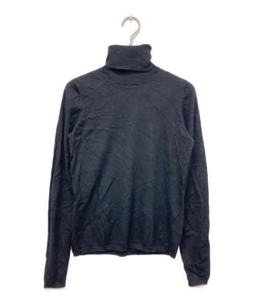 MaxMara（マックスマーラ）MaxMara (マックスマーラ) カシミア100％タートルネックニット ブラック サイズ:Sの古着・服飾アイテム