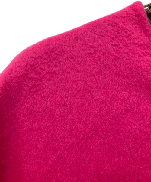 SIMPLICITE（シンプリシテ）simplicite (シンプリシテ) S120ブレンドリバーシブルコート ピンク×ベージュ サイズ:Mの古着・服飾アイテム