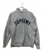 SUPREMEシュプリーム）の古着「Pearl Logo Hooded Sweatshirt」｜グレー