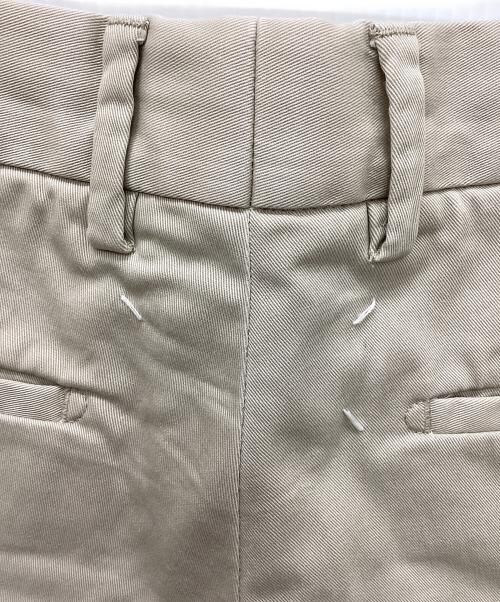 Maison Margiela（メゾンマルジェラ）Maison Margiela (メゾンマルジェラ) コットンパンツ ベージュ サイズ:48の古着・服飾アイテム