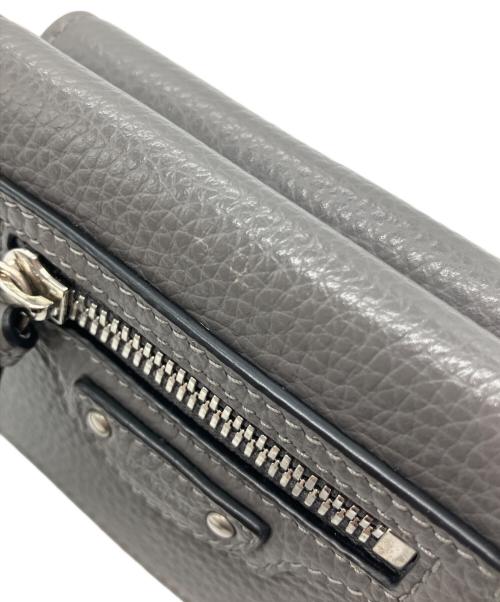 BALENCIAGA（バレンシアガ）BALENCIAGA (バレンシアガ) ネオクラシックコンパクト三つ折りウォレット グレーの古着・服飾アイテム