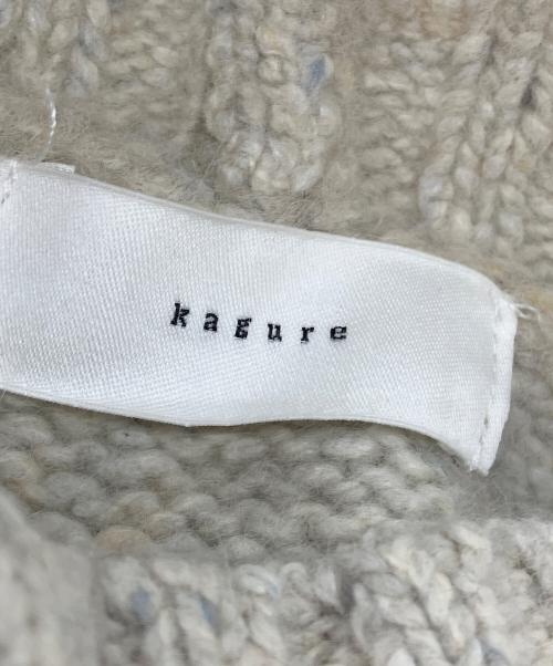 KAGURE（カグレ）kagure (カグレ) ハイネックニット アイボリー サイズ:Freeの古着・服飾アイテム