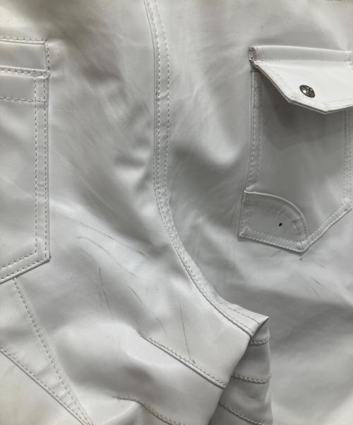 cozy worldwide（コジー ワールドワイド）cozy worldwide (コジー ワールドワイド) ホワイトカーゴパンツ ホワイト サイズ:Sの古着・服飾アイテム