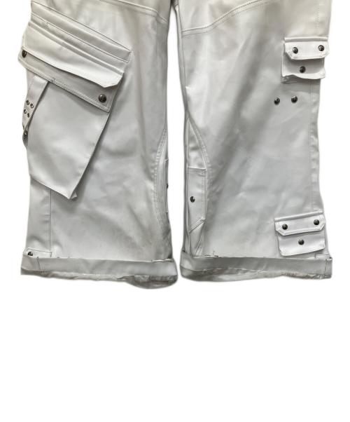 cozy worldwide（コジー ワールドワイド）cozy worldwide (コジー ワールドワイド) ホワイトカーゴパンツ ホワイト サイズ:Sの古着・服飾アイテム