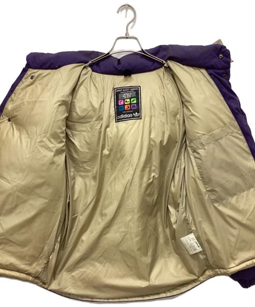 adidas（アディダス）adidas (アディダス) ダウンジャケット パープル サイズ:Lの古着・服飾アイテム