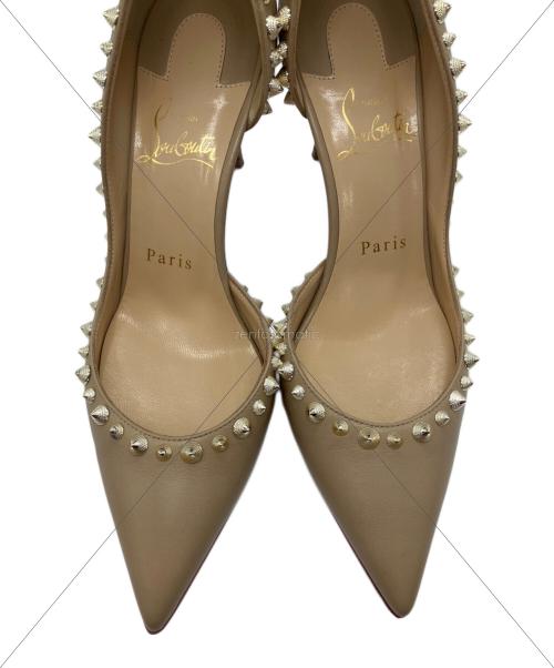 Christian Louboutin（クリスチャン・ルブタン）Christian Louboutin (クリスチャン・ルブタン) ヒールパンプス　Irishell ベージュ サイズ:36 1/2の古着・服飾アイテム